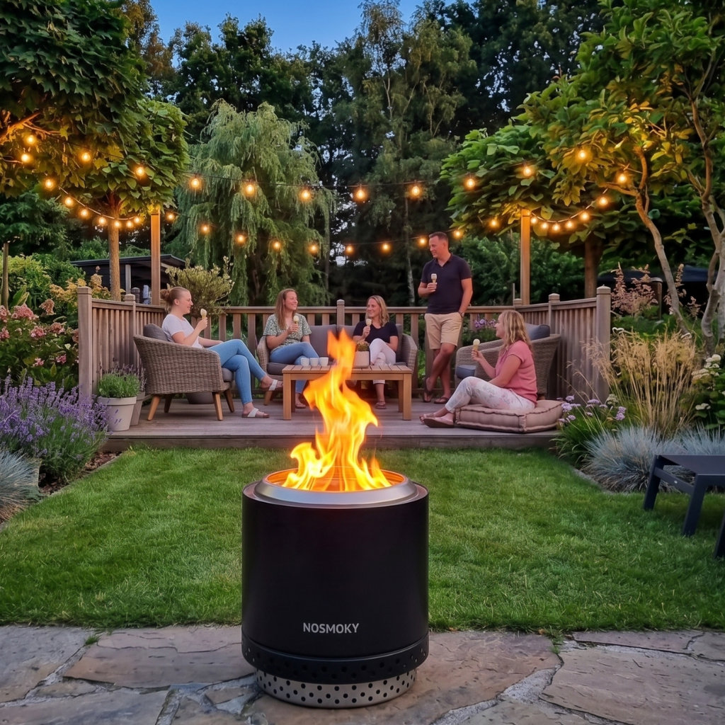 NoSmoky M Black in a garden
